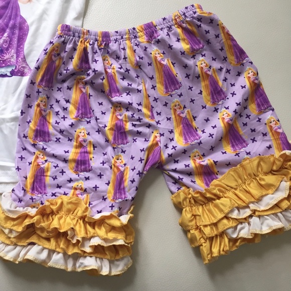 Rapunzel Cute short top Set - Picture 3 of 6